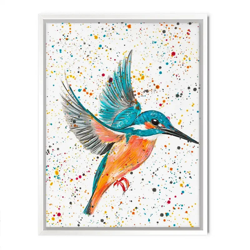 Kingfisher King Canvas Print