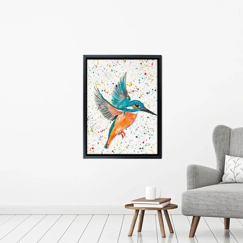 Kingfisher King Canvas Print