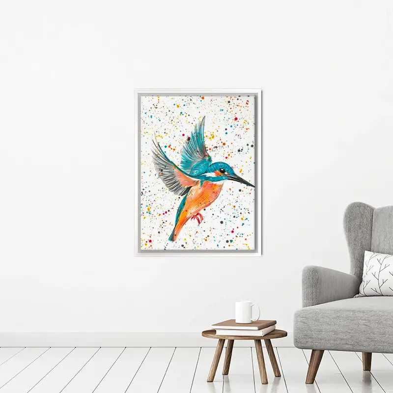 Kingfisher King Canvas Print