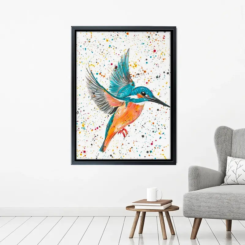 Kingfisher King Canvas Print