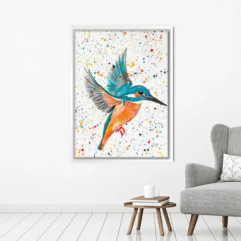 Kingfisher King Canvas Print