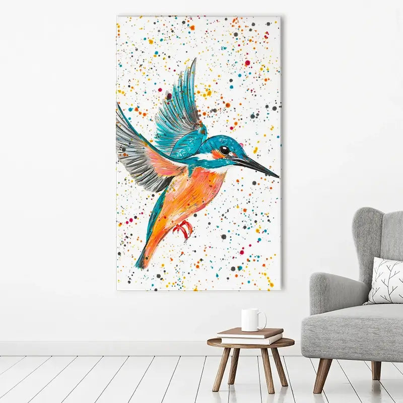 Kingfisher King Canvas Print