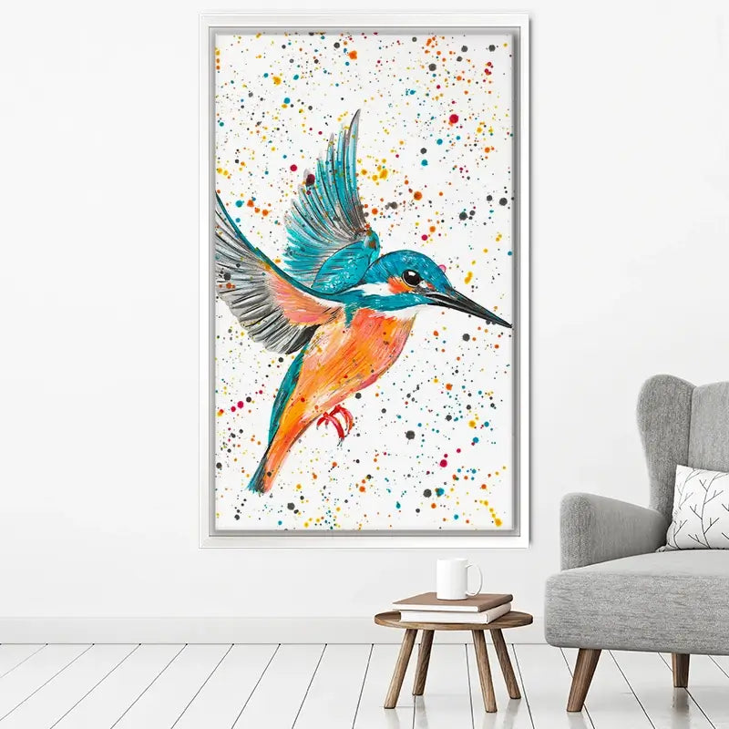 Kingfisher King Canvas Print