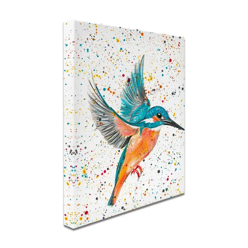 Kingfisher King Canvas Print