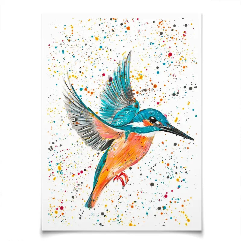 Kingfisher King Art Print