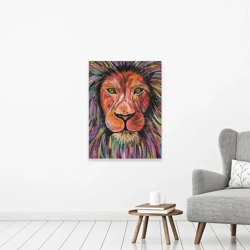 Lion Elio Canvas Print