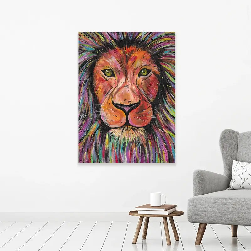 Lion Elio Canvas Print