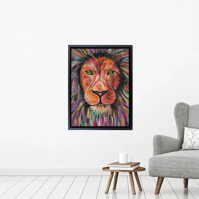 Lion Elio Canvas Print