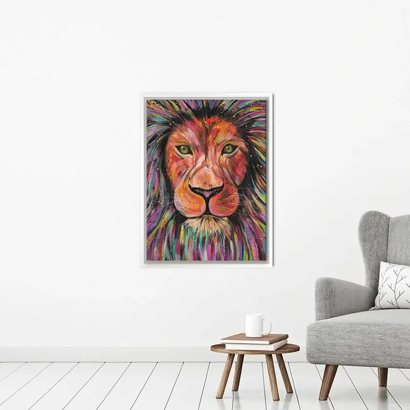 Lion Elio Canvas Print