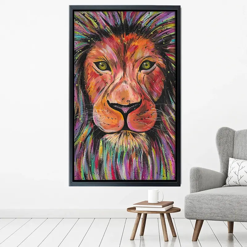 Lion Elio Canvas Print