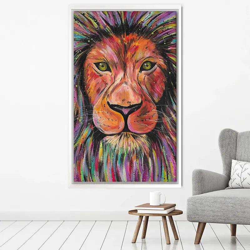 Lion Elio Canvas Print