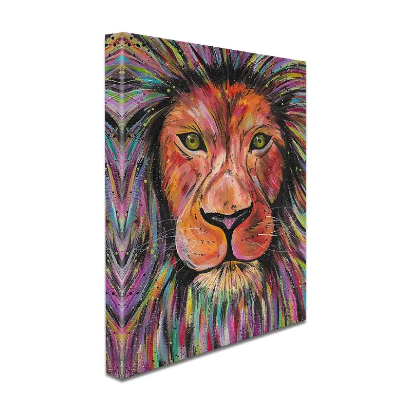 Lion Elio Canvas Print