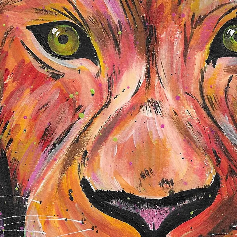 Lion Elio Art Print