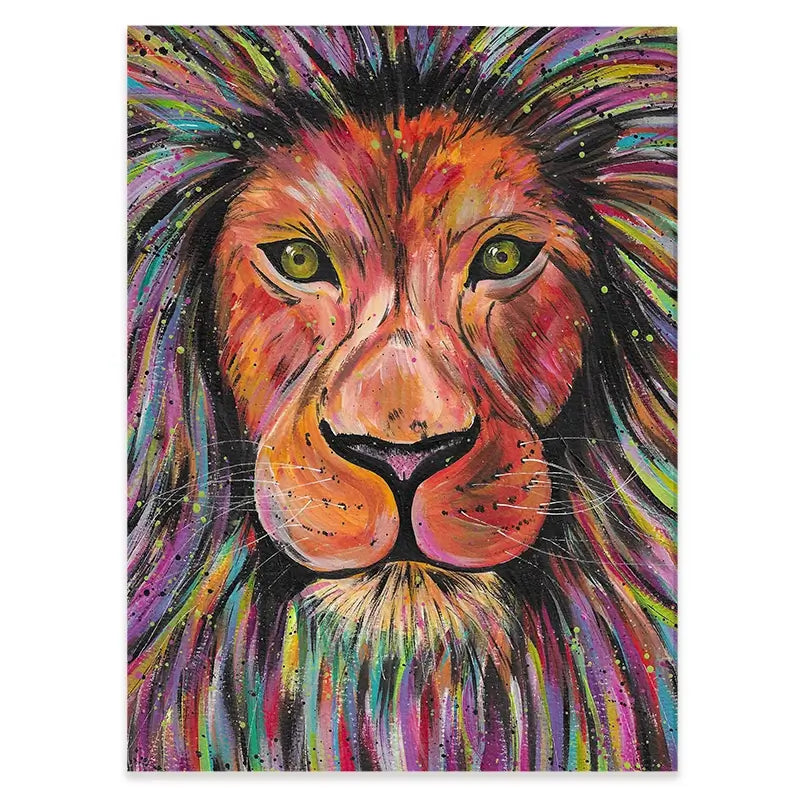 Lion Elio Canvas Print