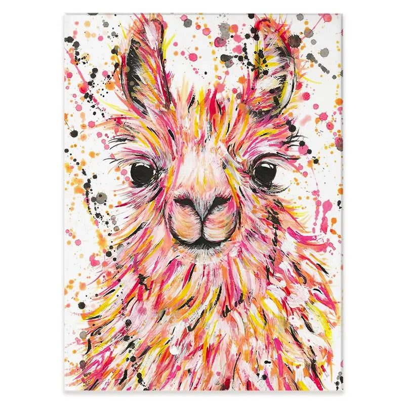 Llama Dusty Canvas Print