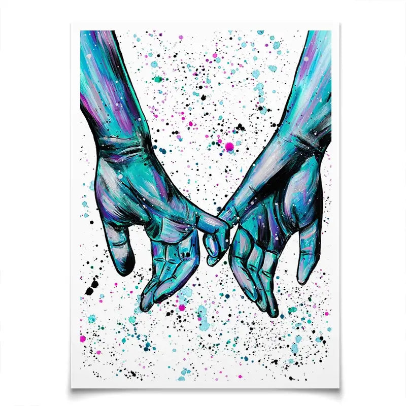 Pinky Promise Art Print