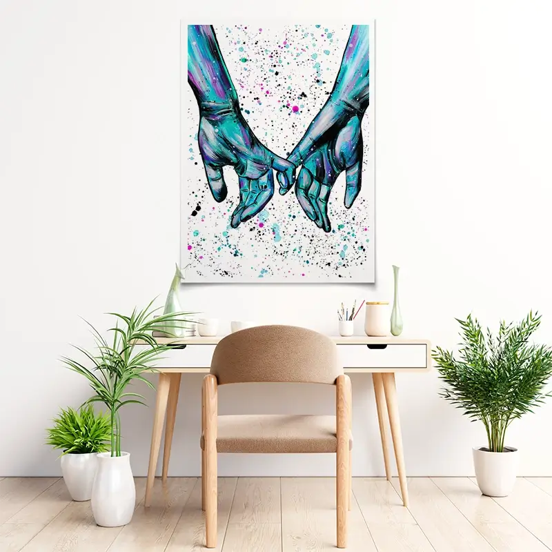 Pinky Promise Art Print