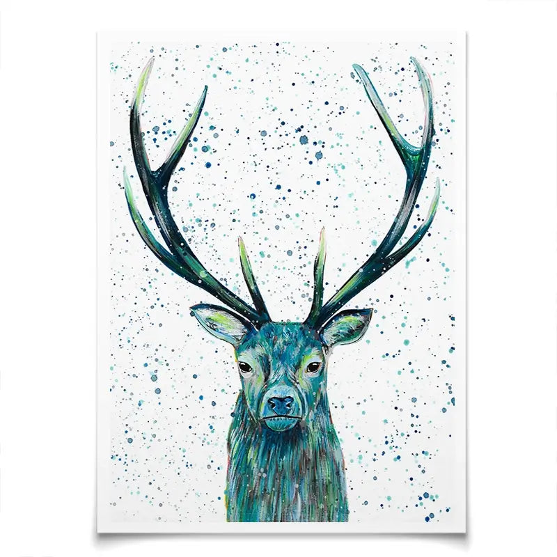 Stag Patrick Art Print