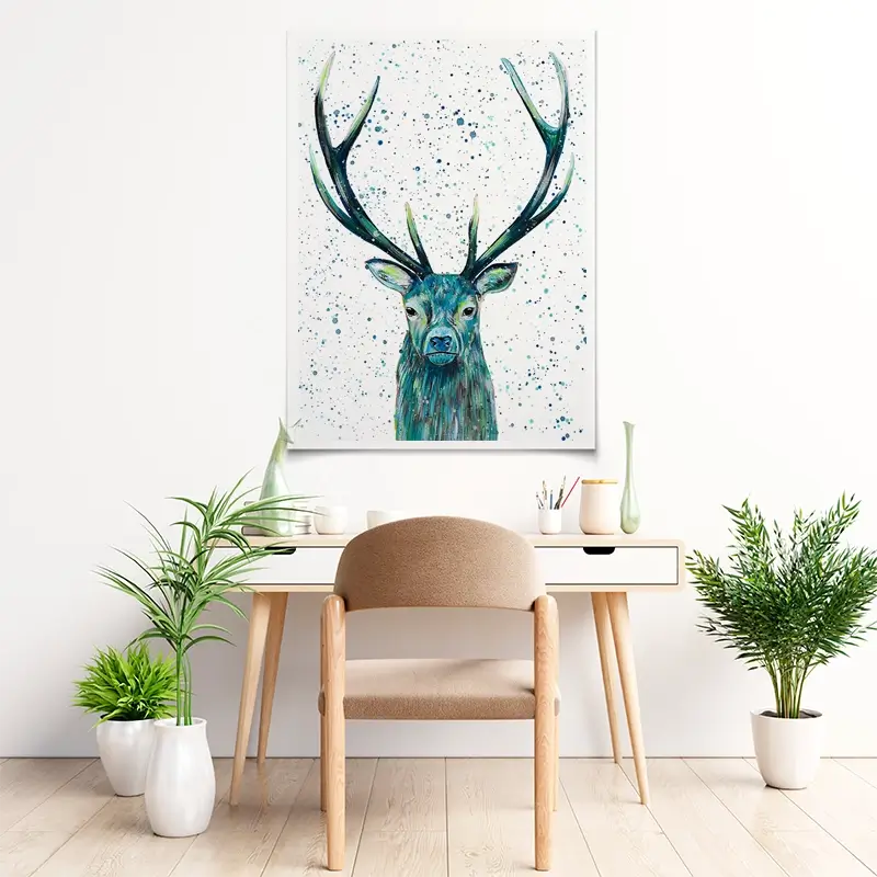 Stag Patrick Art Print