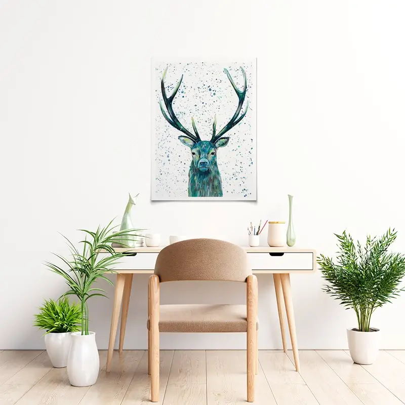 Stag Patrick Art Print