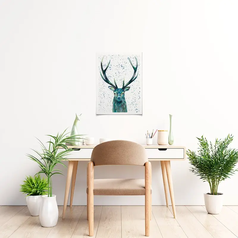 Stag Patrick Art Print