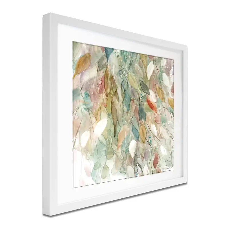 Rainy Cascade Framed Art Print