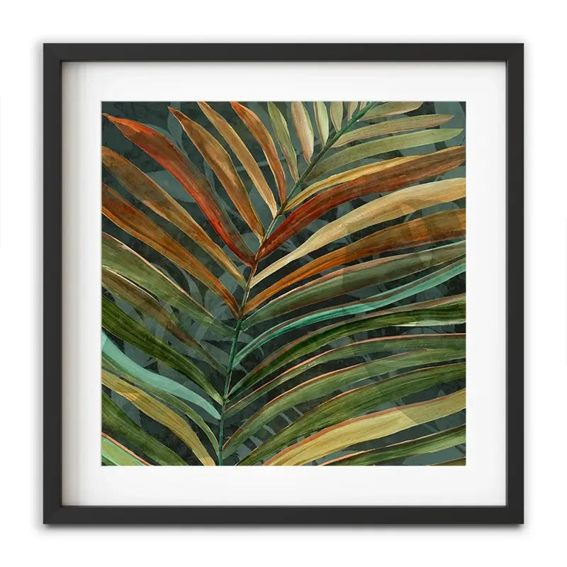 Tropical Patterns Framed Art Print