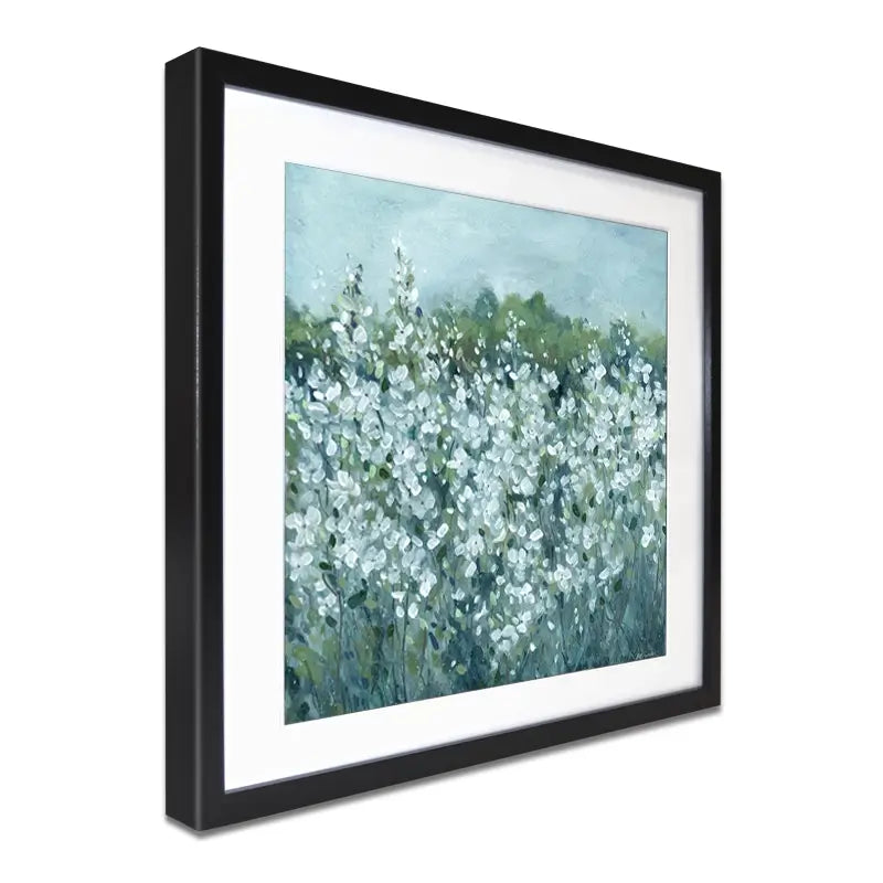 Fields In Bloom Framed Art Print