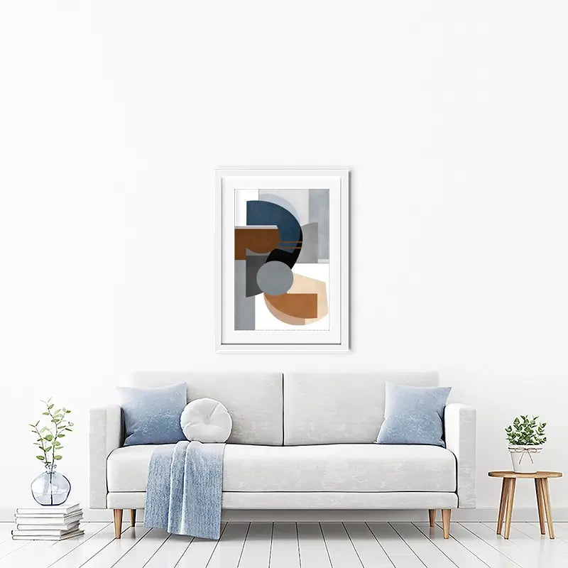 Well Shaped Framed Art Print