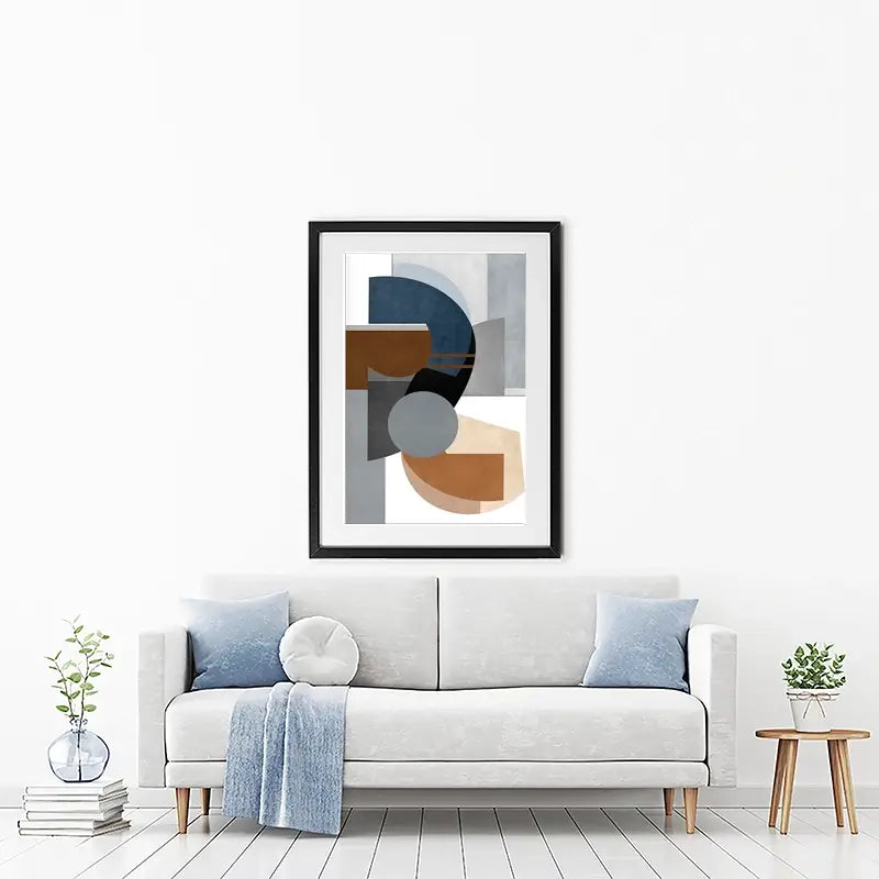 Well Shaped Framed Art Print