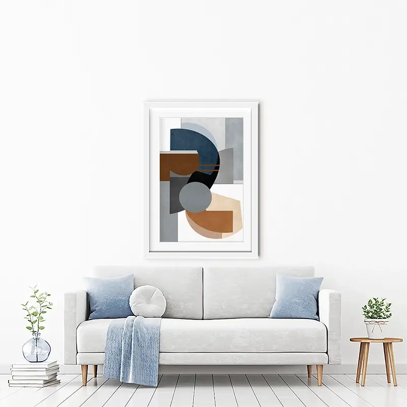 Well Shaped Framed Art Print