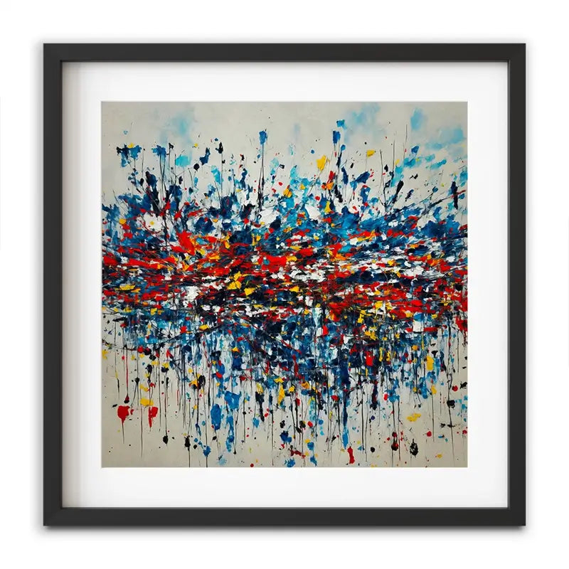 Vibrations Framed Art Print