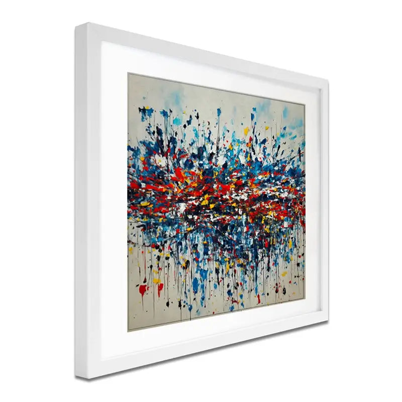 Vibrations Framed Art Print