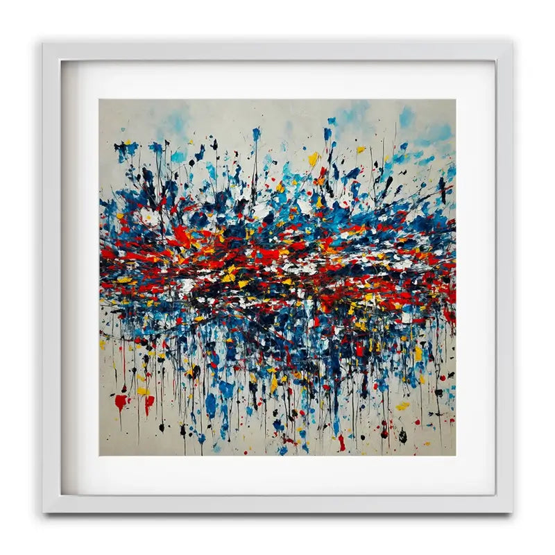 Vibrations Framed Art Print