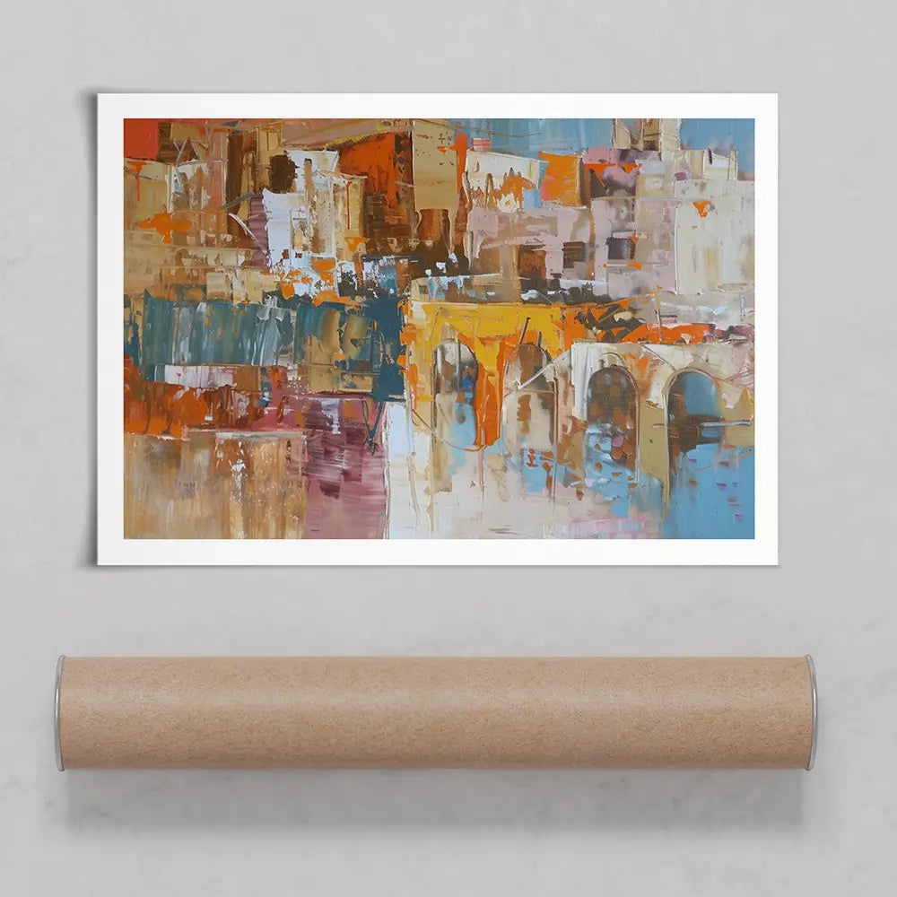 Cityscape View Art Print