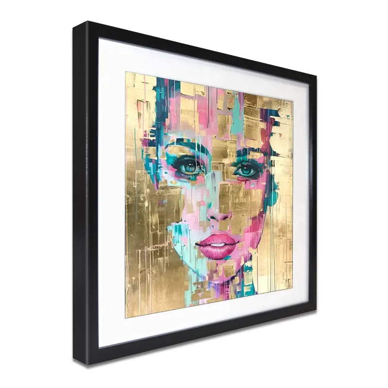 Colourful Radiance Framed Art Print