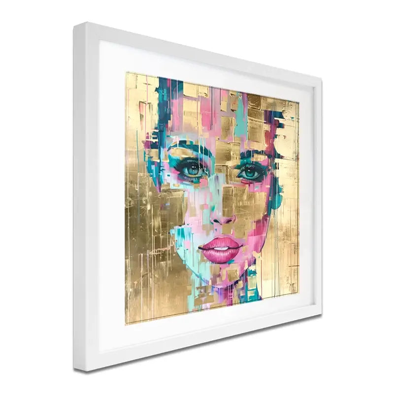 Colourful Radiance Framed Art Print