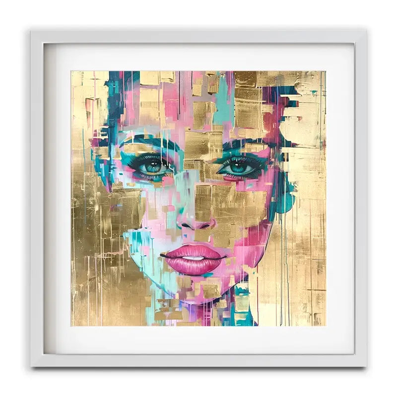 Colourful Radiance Framed Art Print