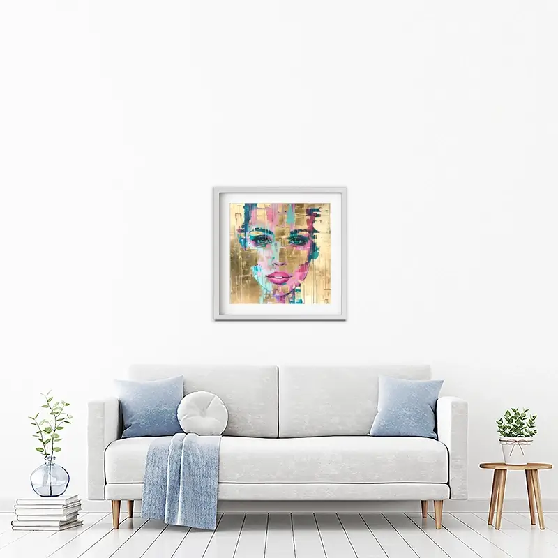 Colourful Radiance Framed Art Print