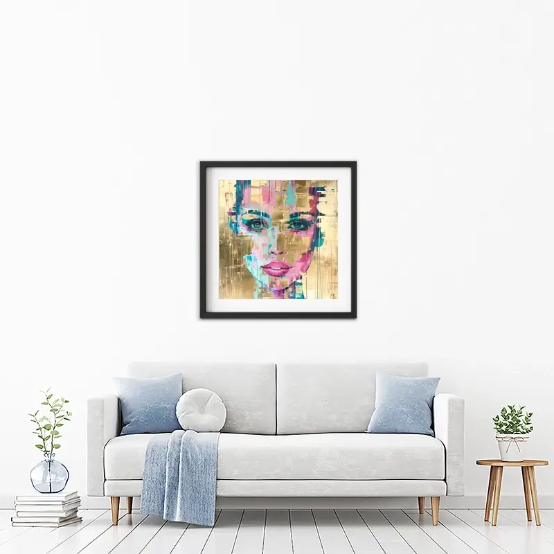 Colourful Radiance Framed Art Print