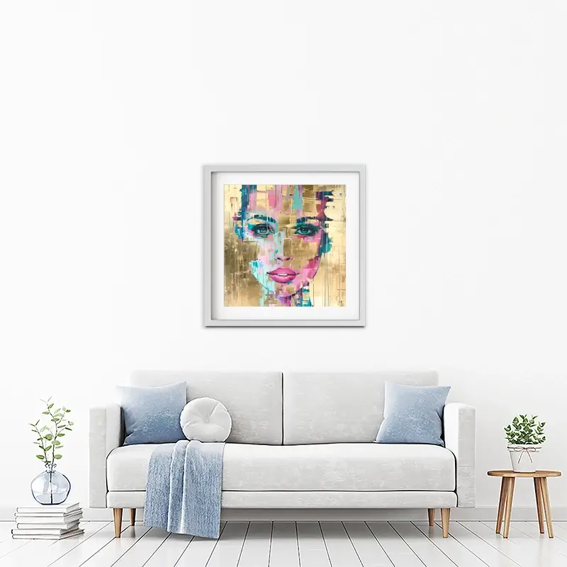 Colourful Radiance Framed Art Print