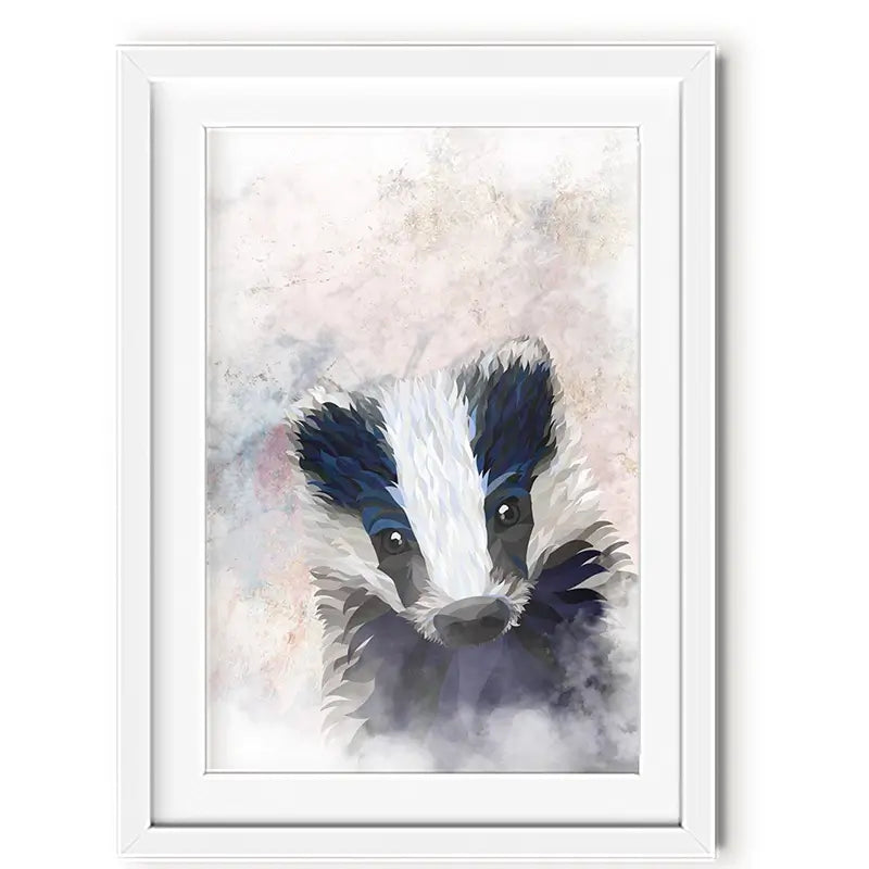 Badger Haze Framed Art Print