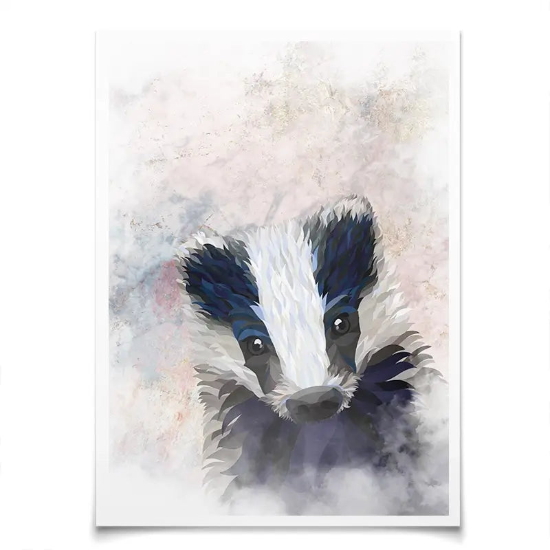 Badger Haze Art Print