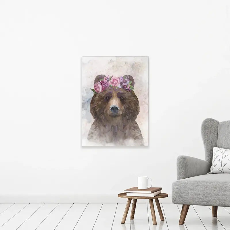 Bear Haze Canvas Print