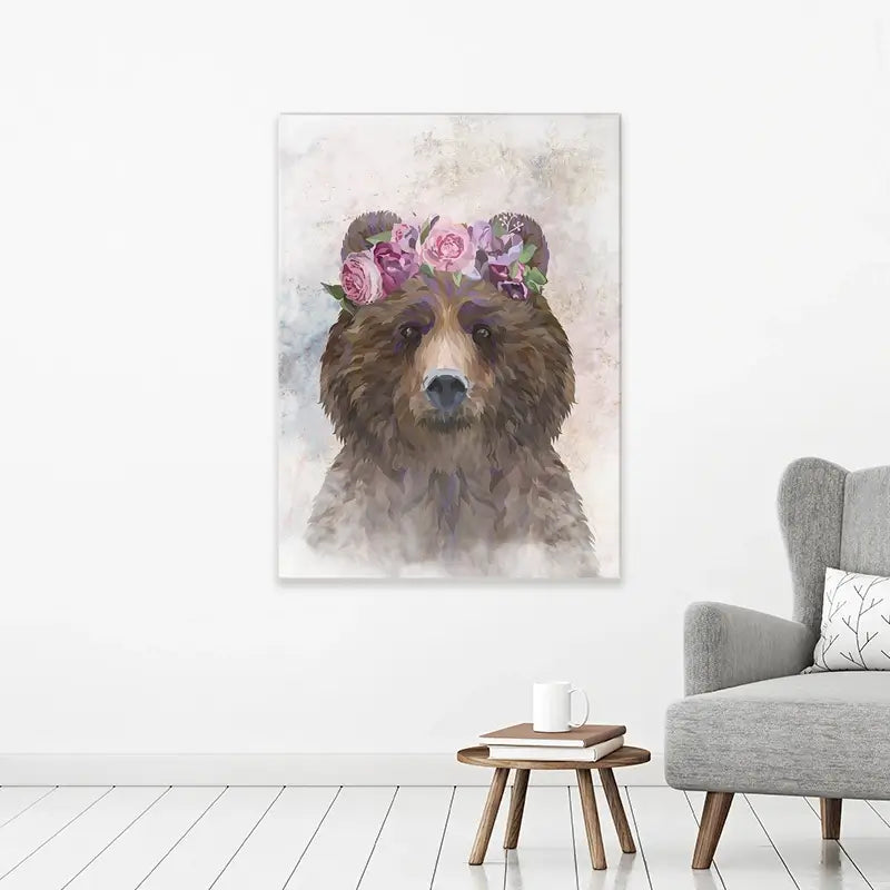 Bear Haze Canvas Print