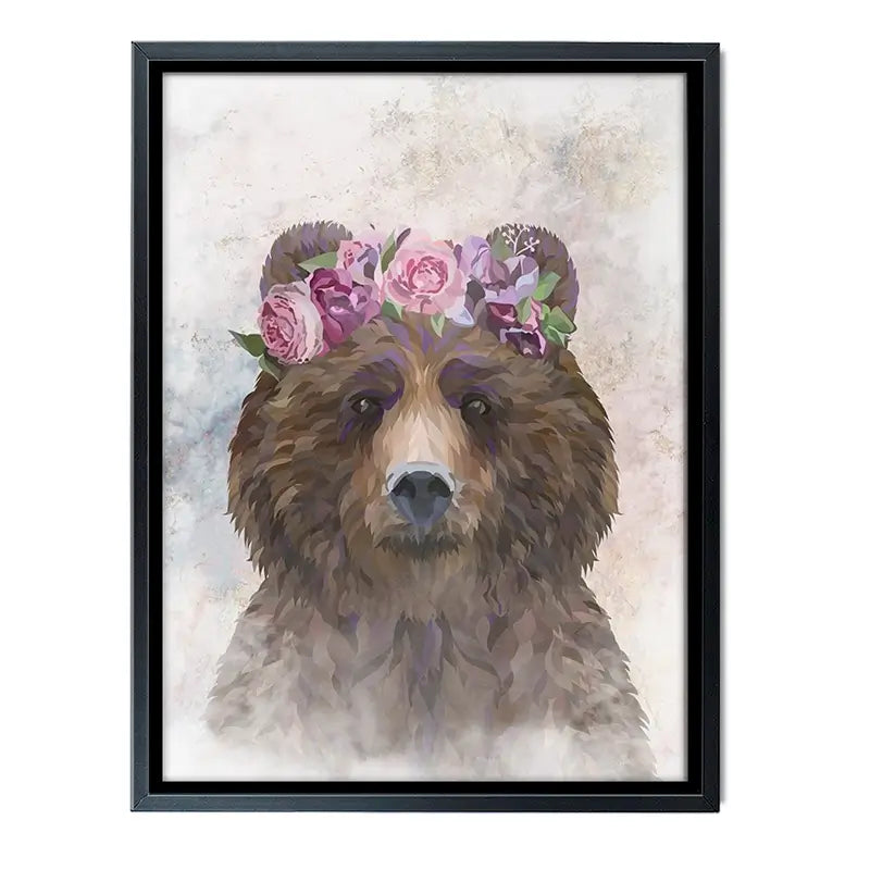 Bear Haze Canvas Print