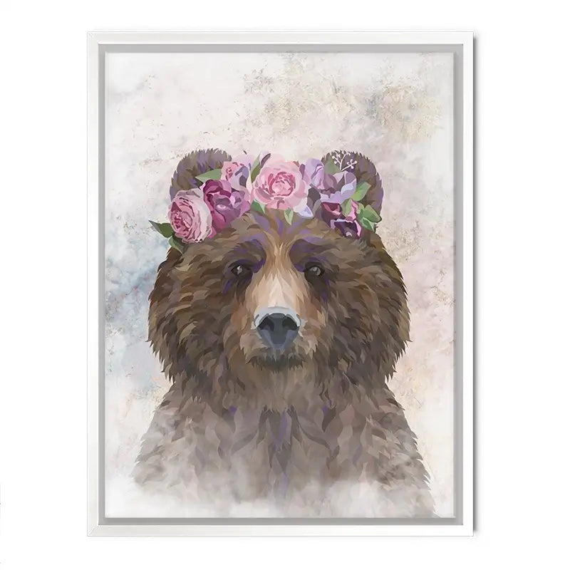 Bear Haze Canvas Print