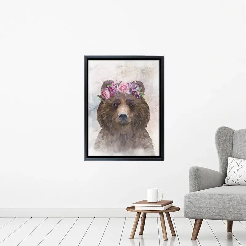 Bear Haze Canvas Print