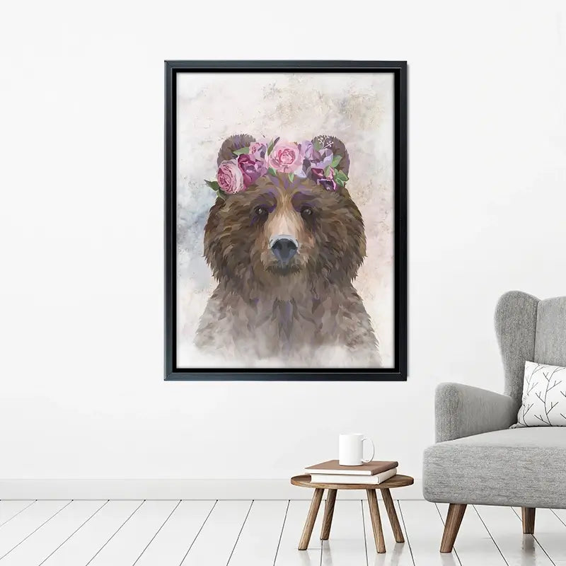 Bear Haze Canvas Print