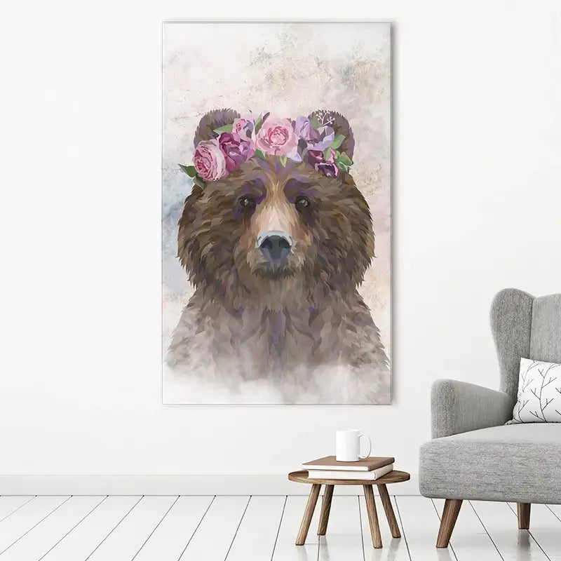 Bear Haze Canvas Print